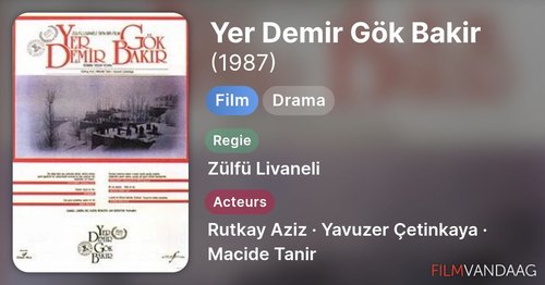 Yer Demir Gök Bakır