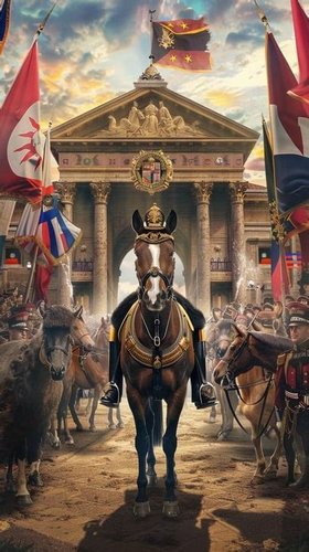 Polițistul călare (The policeman on horseback)
